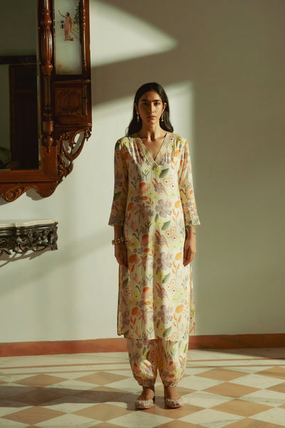 Mir Floral Salwar Pants