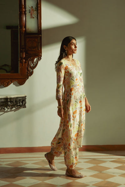 Mir Floral Salwar Pants