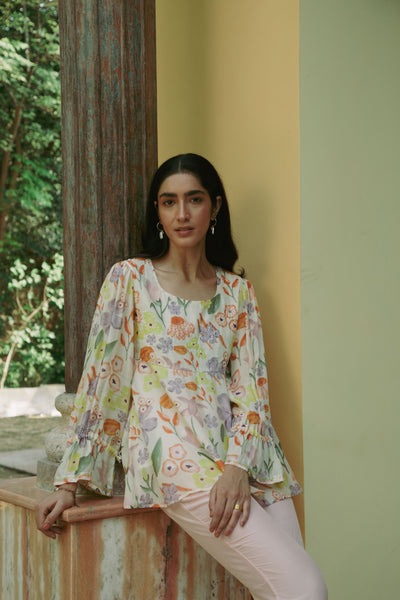 Mir Floral Top