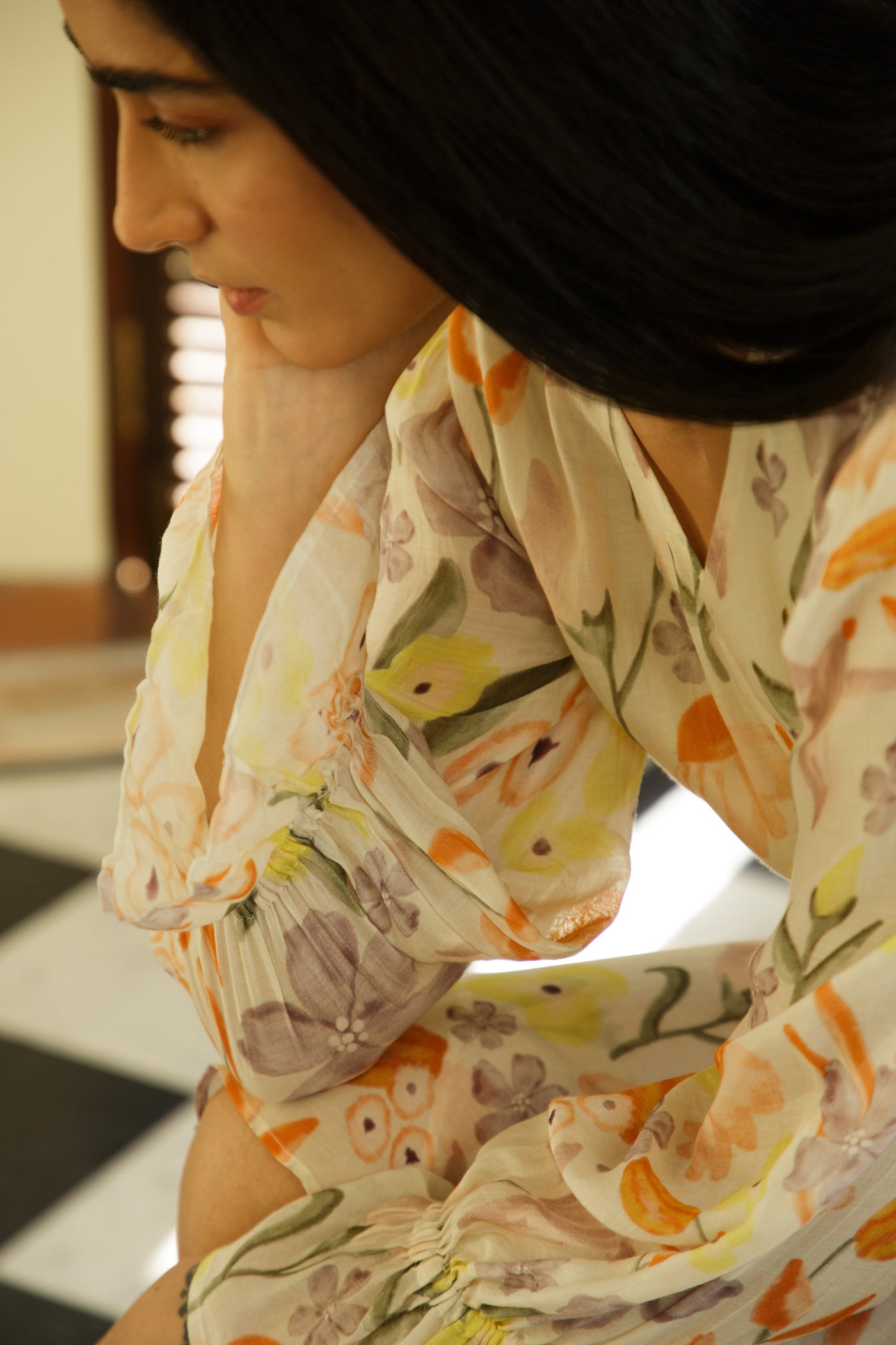 Mir Floral Wrap Dress