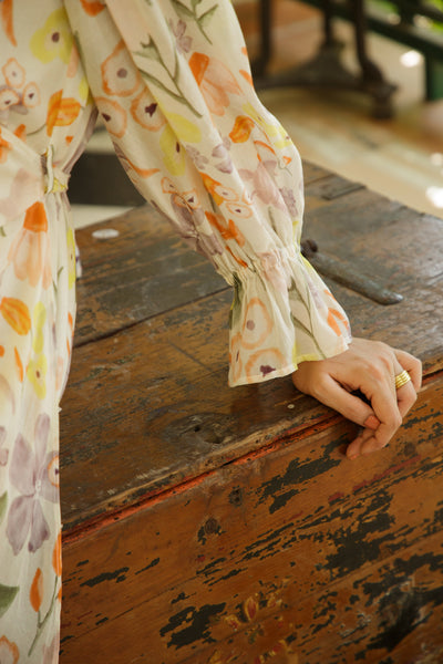 Mir Floral Wrap Dress