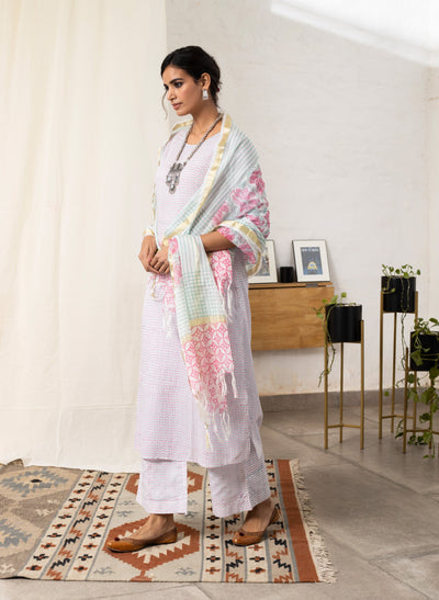 Theburntsoul's Cotton Stripe Kurta