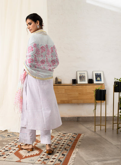 Buy Cotton Stripe Kurta