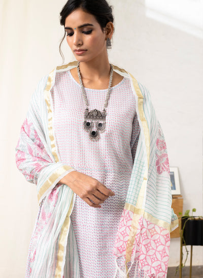 Cotton Stripe Kurta Online