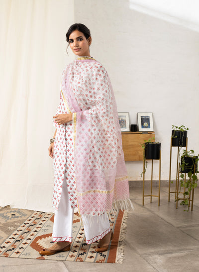 Cotton Block Printed Kurta Online