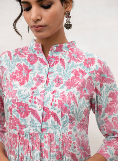 Buy Nilofer Pin-Tucks Kurta