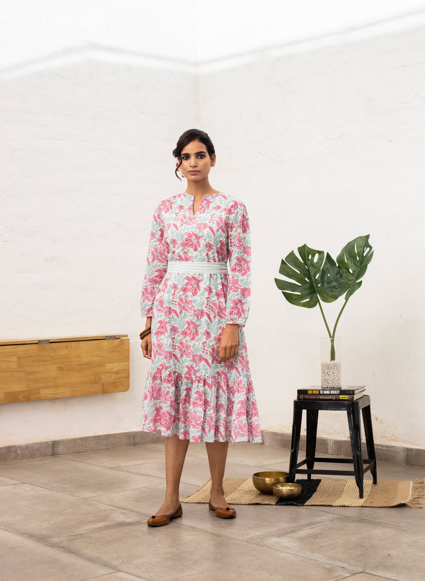 Shop Online Cotton Frilled Dress