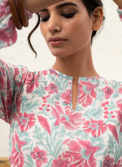 Cotton Frilled Dress at Theburntsoul