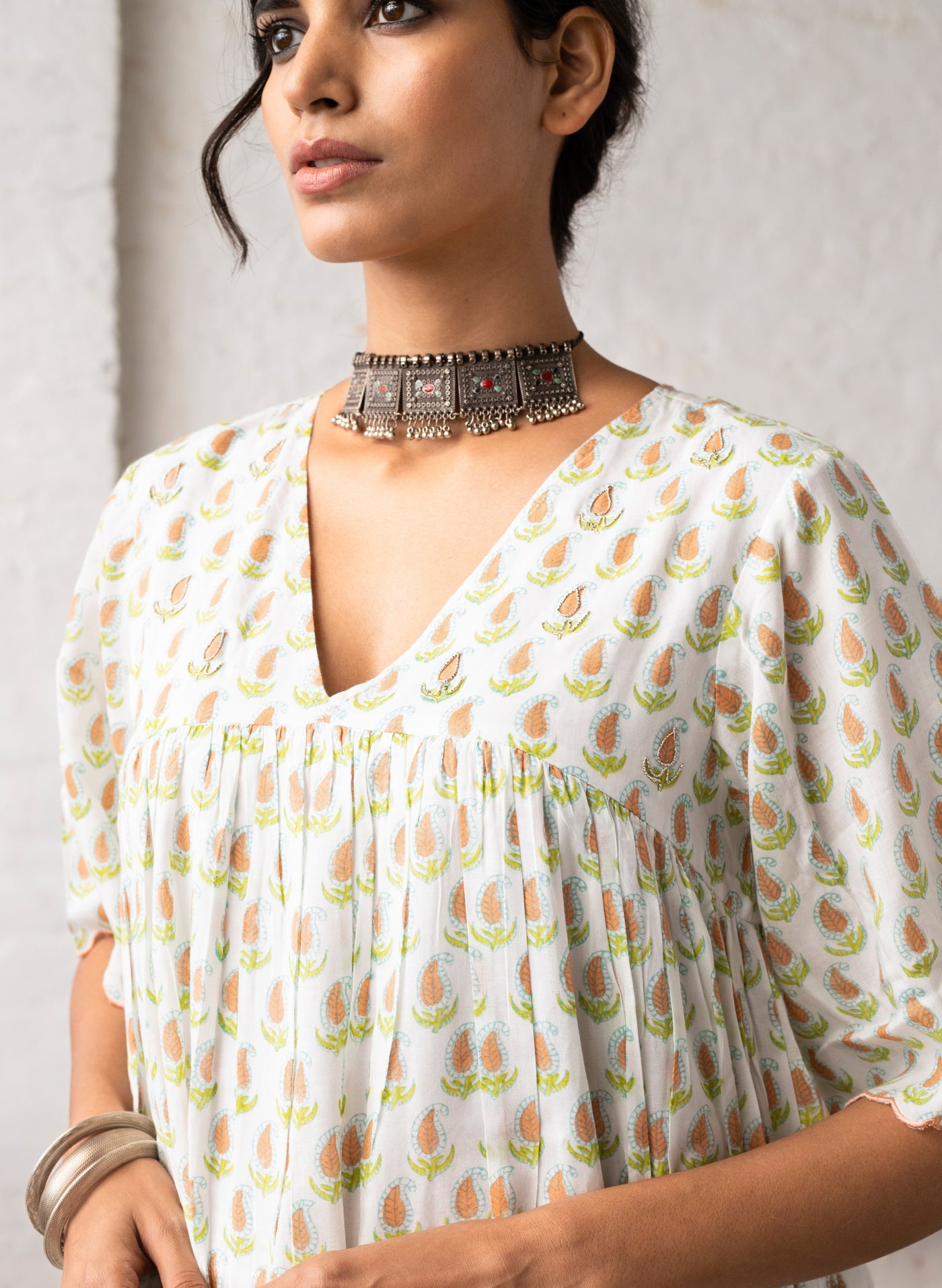 Women's Madhu Malti Cotton Kurta