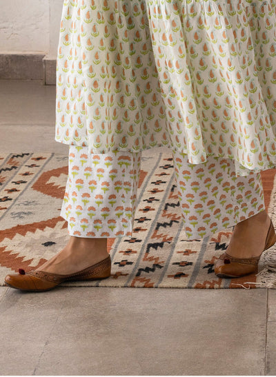 Online Block-Printed Cotton Pants
