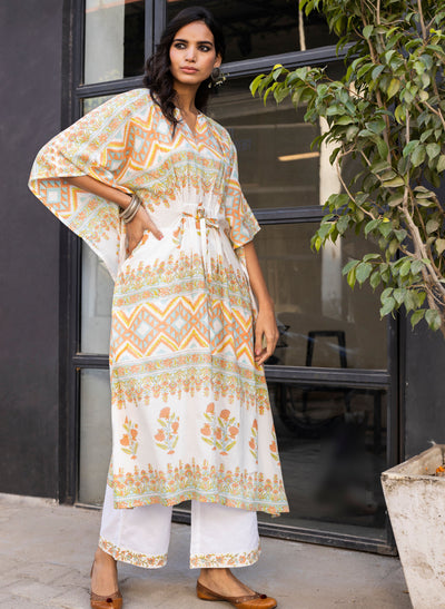 Get Surajmukhi Cotton Kaftan Online