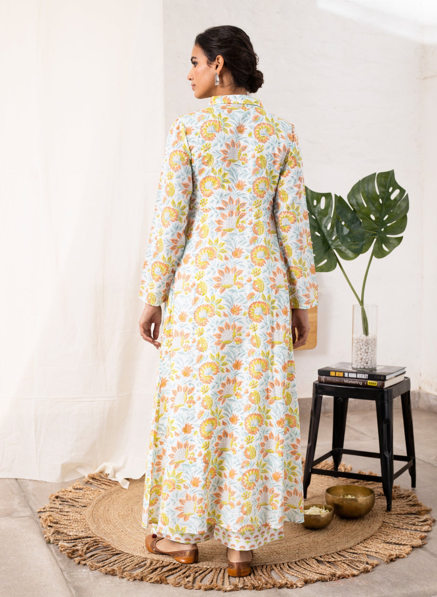 Shop Laurel Block Printed Kurta
