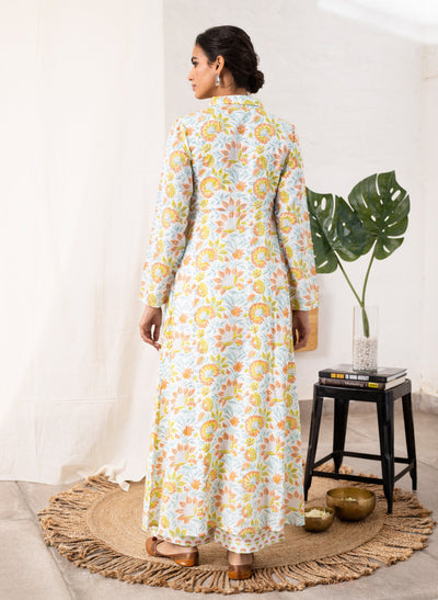 Shop Laurel Block Printed Kurta