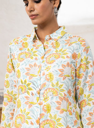 Laurel Block Printed Kurta Online