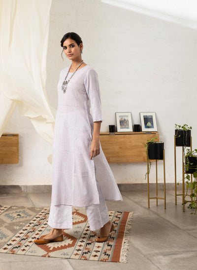Shop Cotton Stripe Kurta