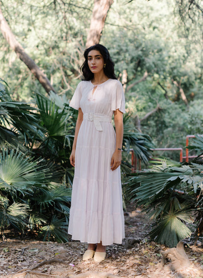 Buy Monet Drawstring Midi Dress Online