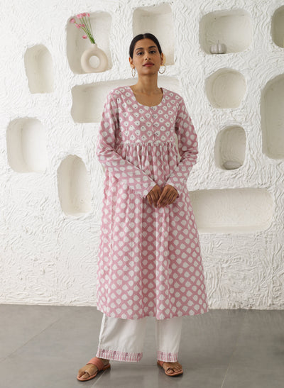 Shop Printed Cotton Kurta 