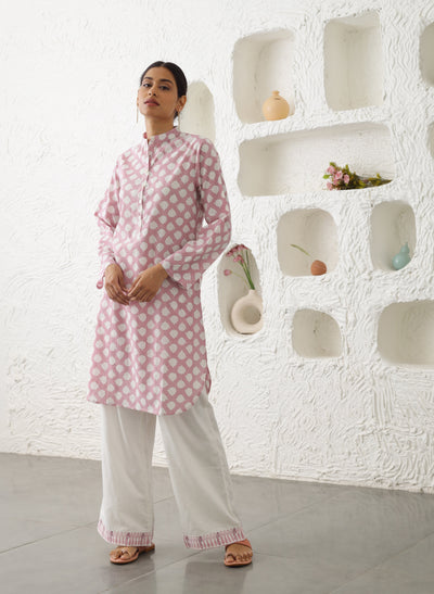 Get Naseem Nehru Collar Kurta