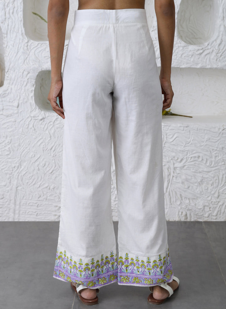 Get Women's Cotton Ivory Pants