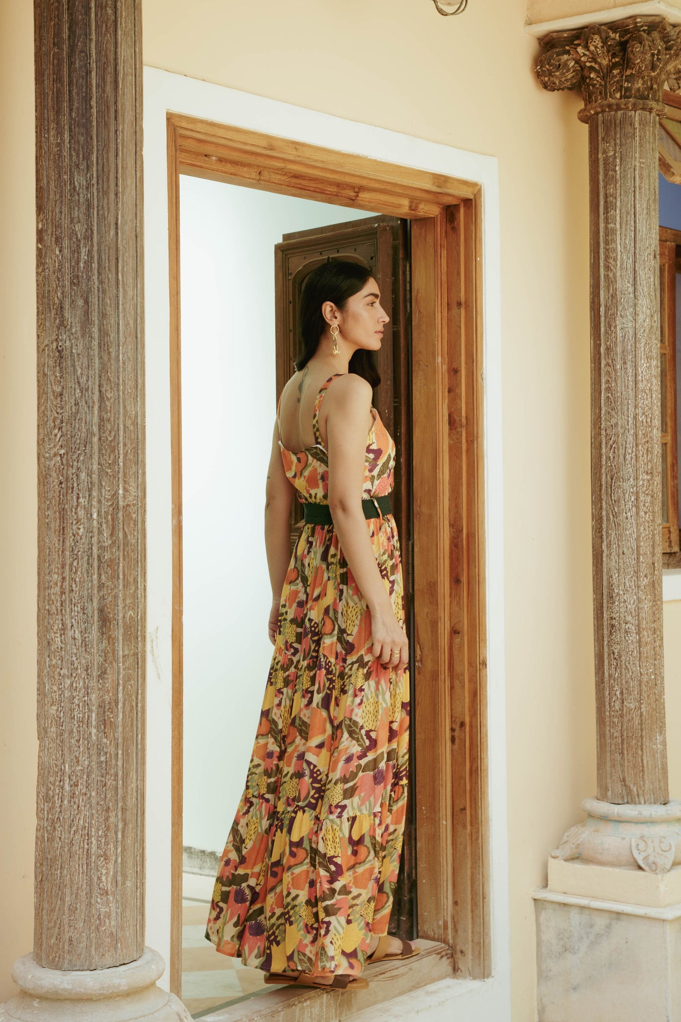 Neeti Pleated Dress