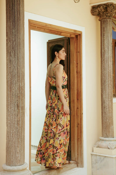 Neeti Pleated Dress