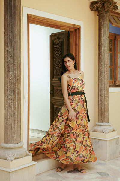Neeti Pleated Dress