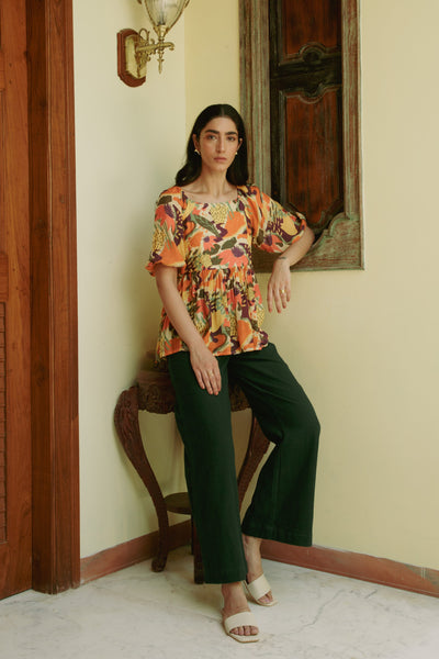 Neeti Peplum Top