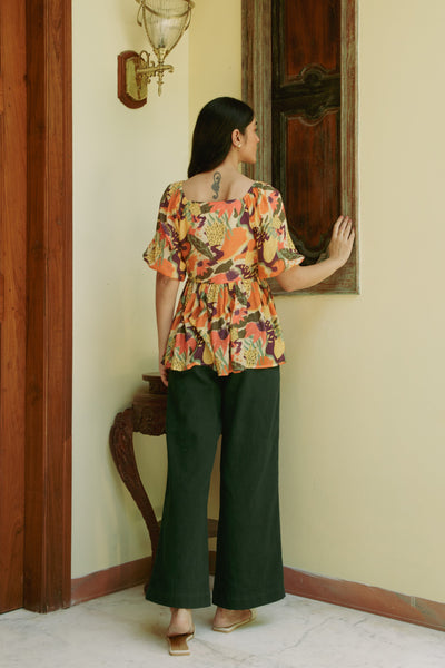 Neeti Peplum Top