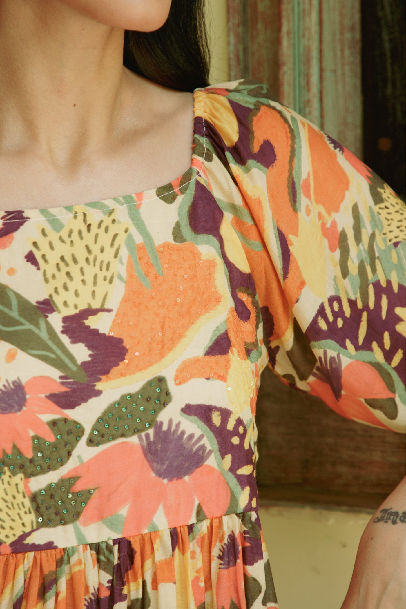 Neeti Peplum Top