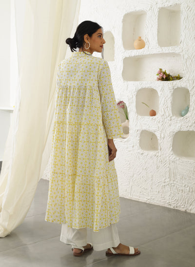 Buy Gathered Long Kurta