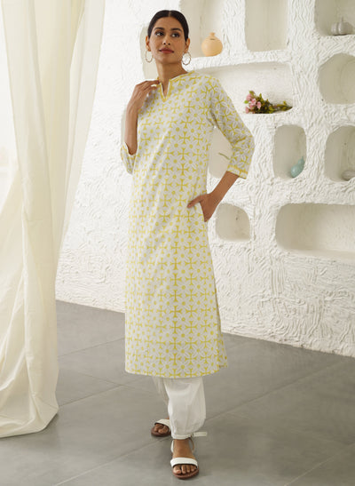 Nirav Printed Long Kurta Online