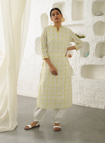 Online Printed Long Kurta 