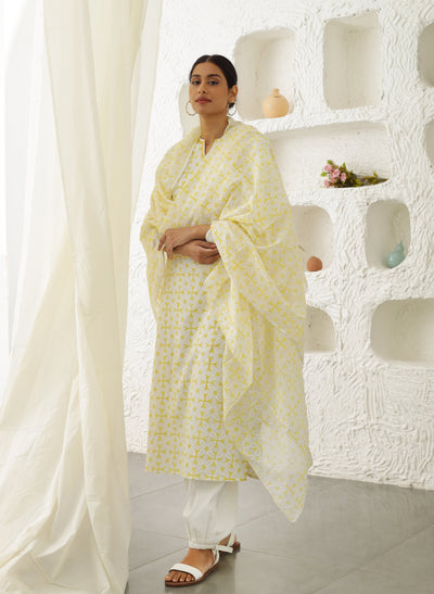 Get Nirav Printed Long Kurta 