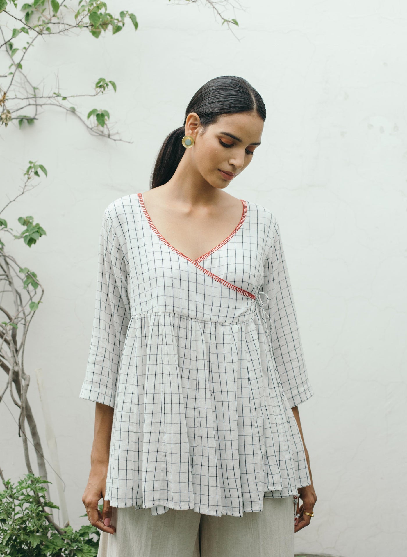 Women's Popsicle Angrakha Shirt