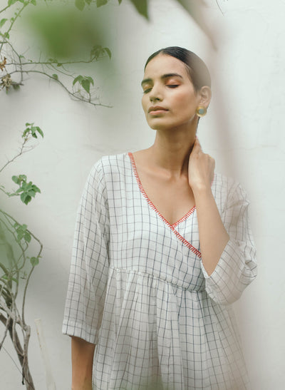 Popsicle Angrakha Shirt for Women
