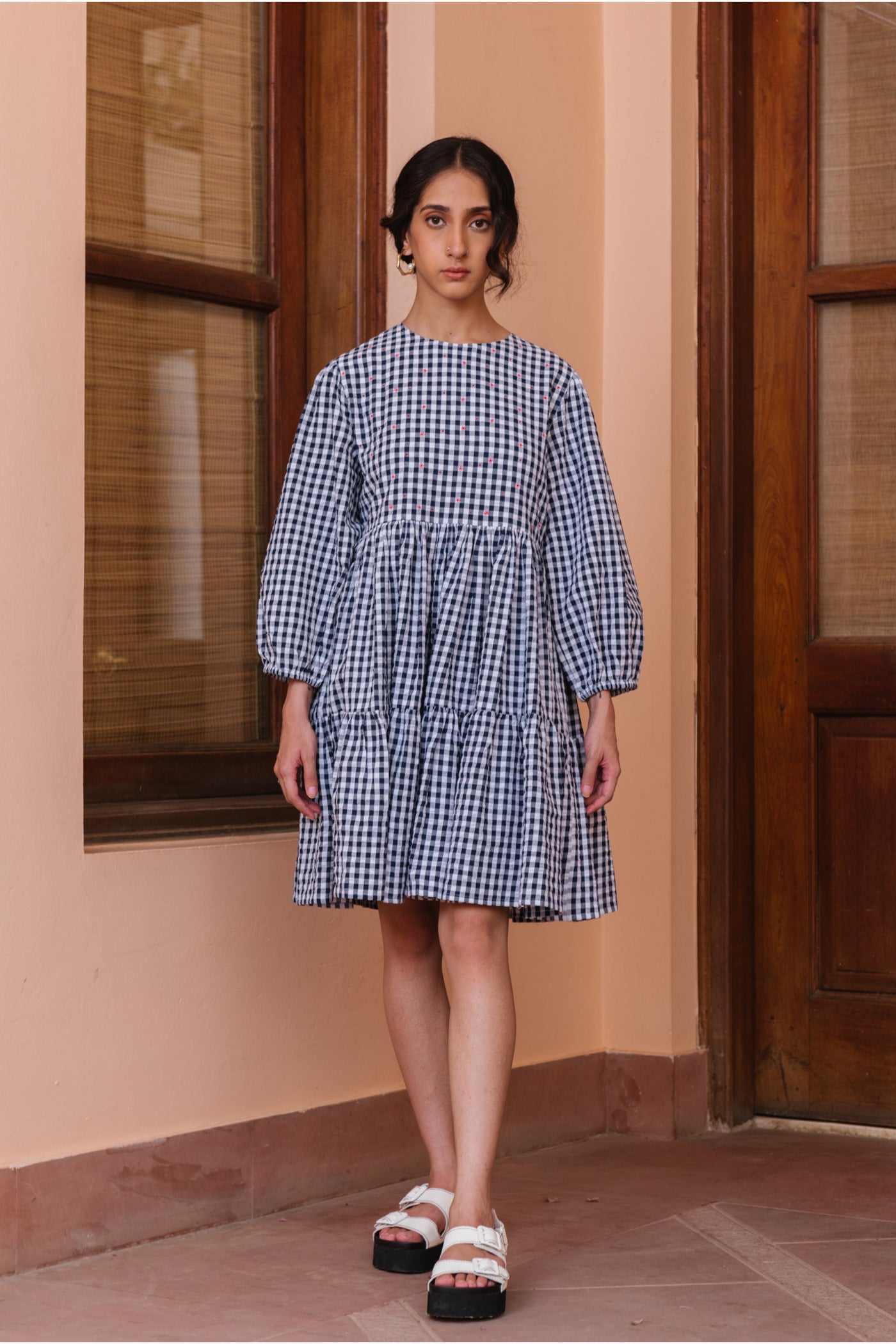 Prussian Checkered Dress