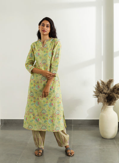 Shop Cotton Printed Kurta