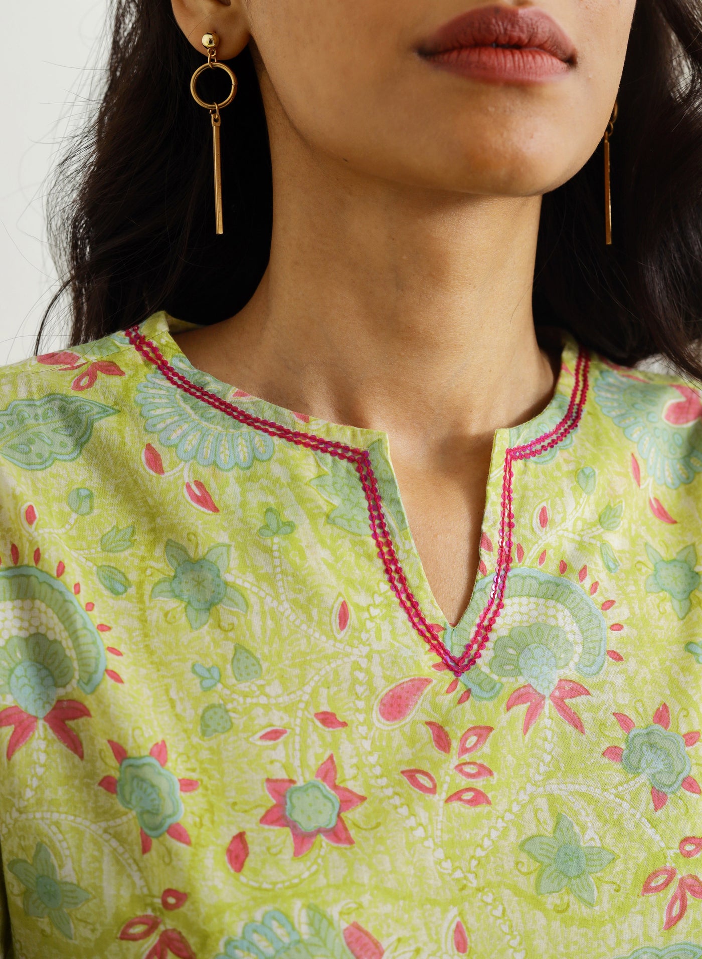 Buy Cotton Printed Kurta