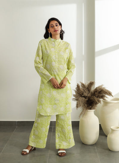 Online Printed Short Cotton Kurta