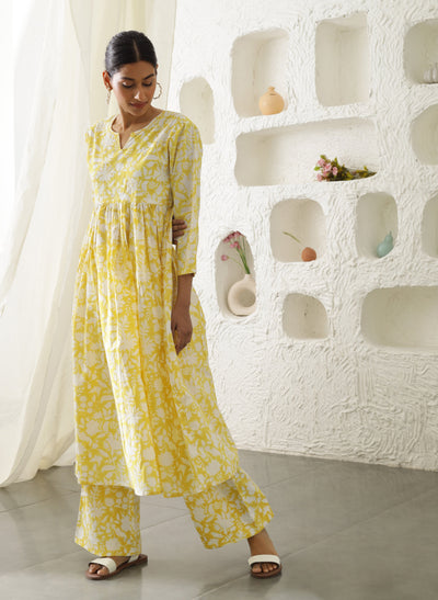 Shop Online Printed Cotton Kurta 
