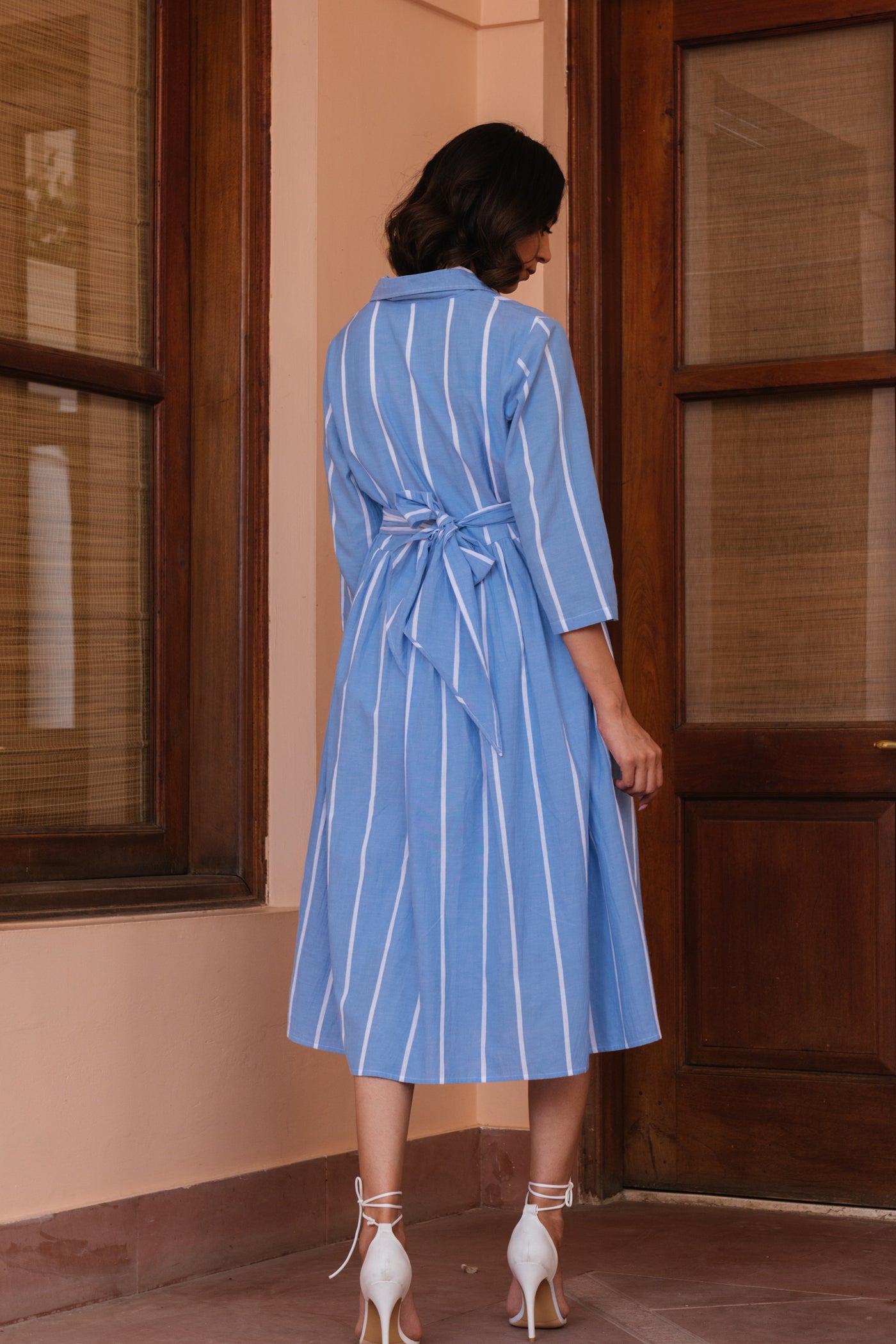 Skyfall Striped Dress