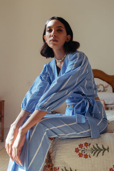 Skyfall Striped Top