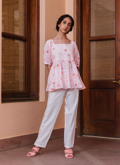 Women's Breezy Printed Top