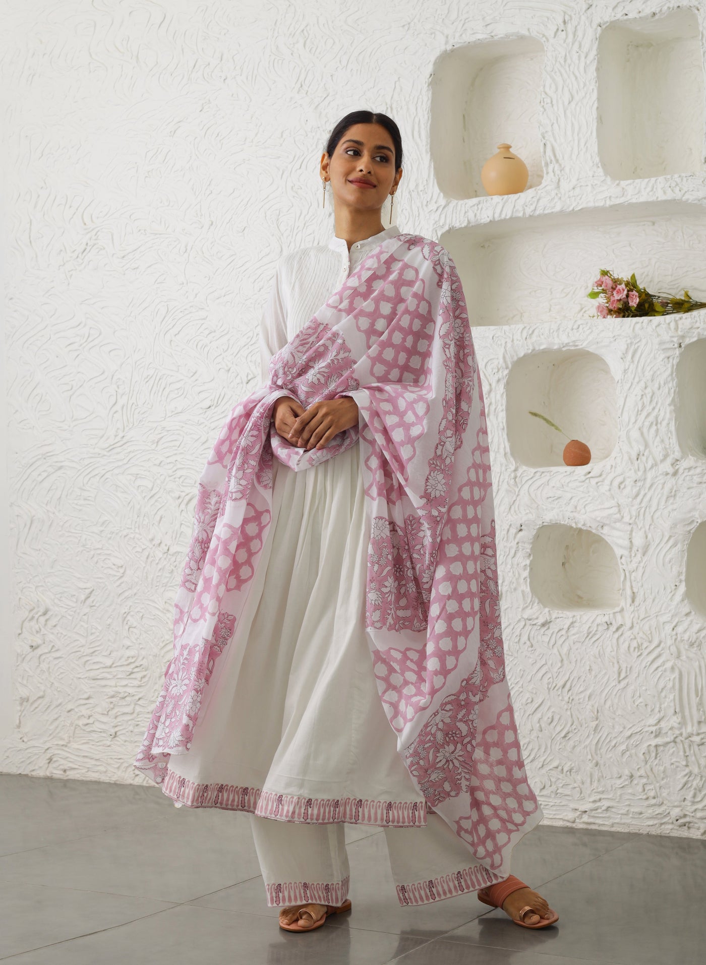 Get Ivory Cotton Kurta 