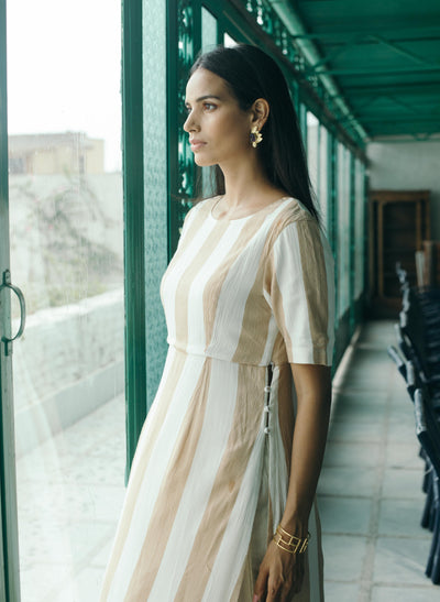 Women's Éclair Striped Kurta