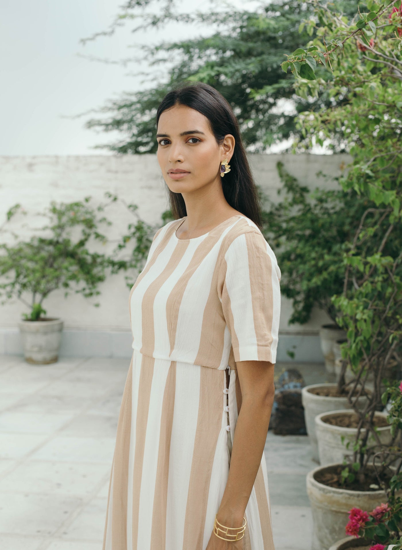 Online Éclair Striped Kurta