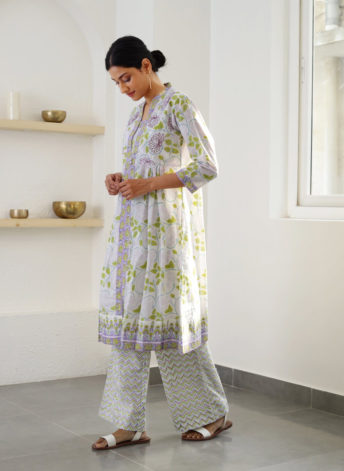 Shop Cotton Printed Short Kurta