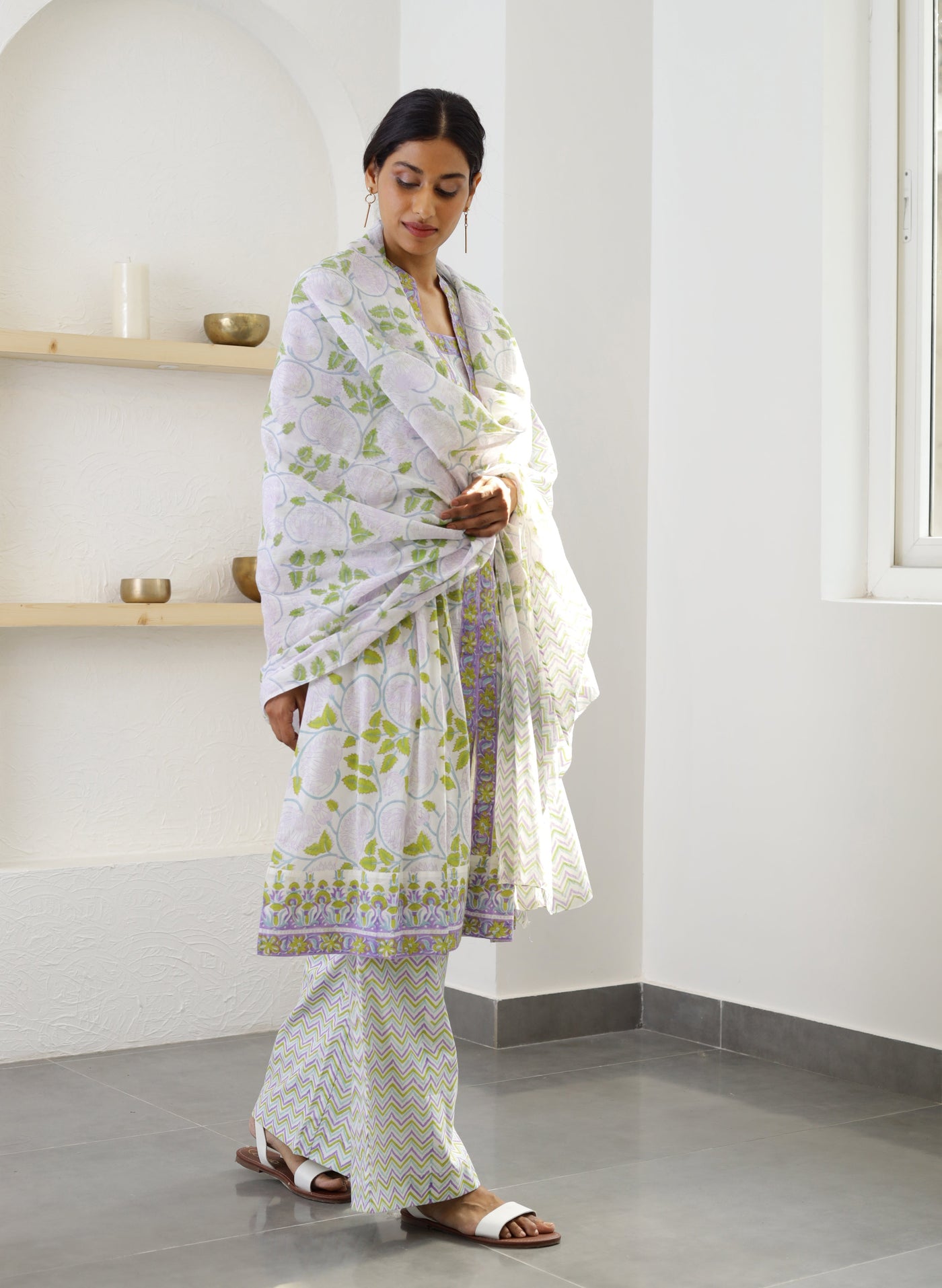 Buy Cotton Printed Short Kurta