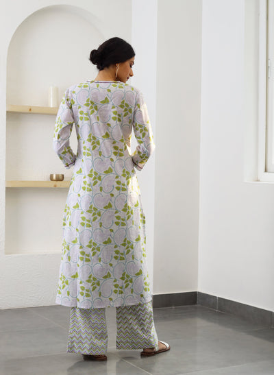 Shop Cotton Printed Straight Kurta
