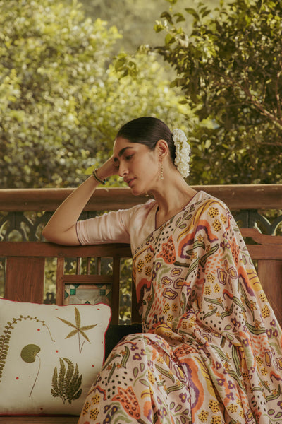Tanjia Abstract Saree